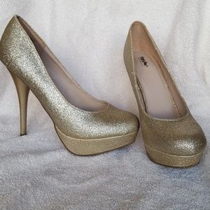 Glitter heels